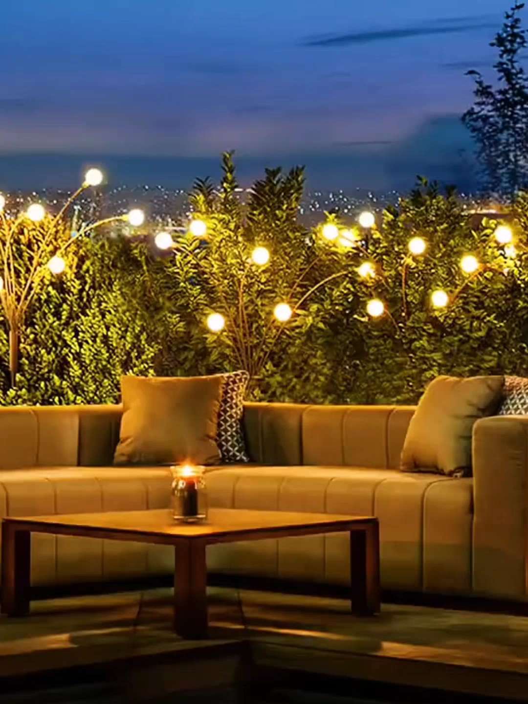 Solarna Firefly baštenska lampa – vodootporna, dekorativna i energetski efikasna